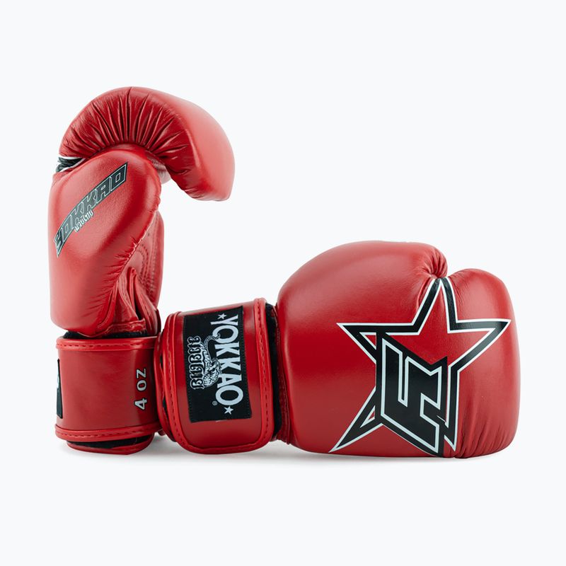Mănuși de box YOKKAO Institution Boxing red 3