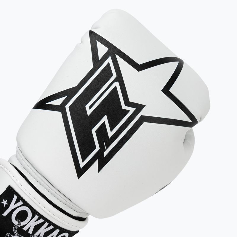 Mănuși de box YOKKAO Institution Boxing white 5