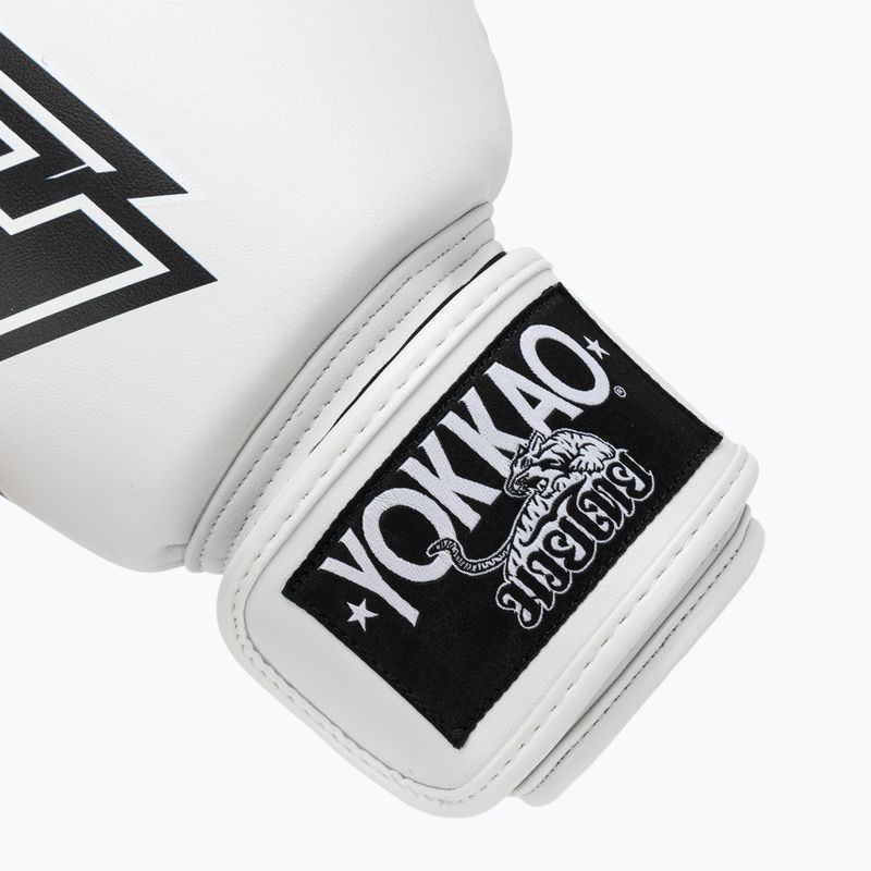 Mănuși de box YOKKAO Institution Boxing white 6