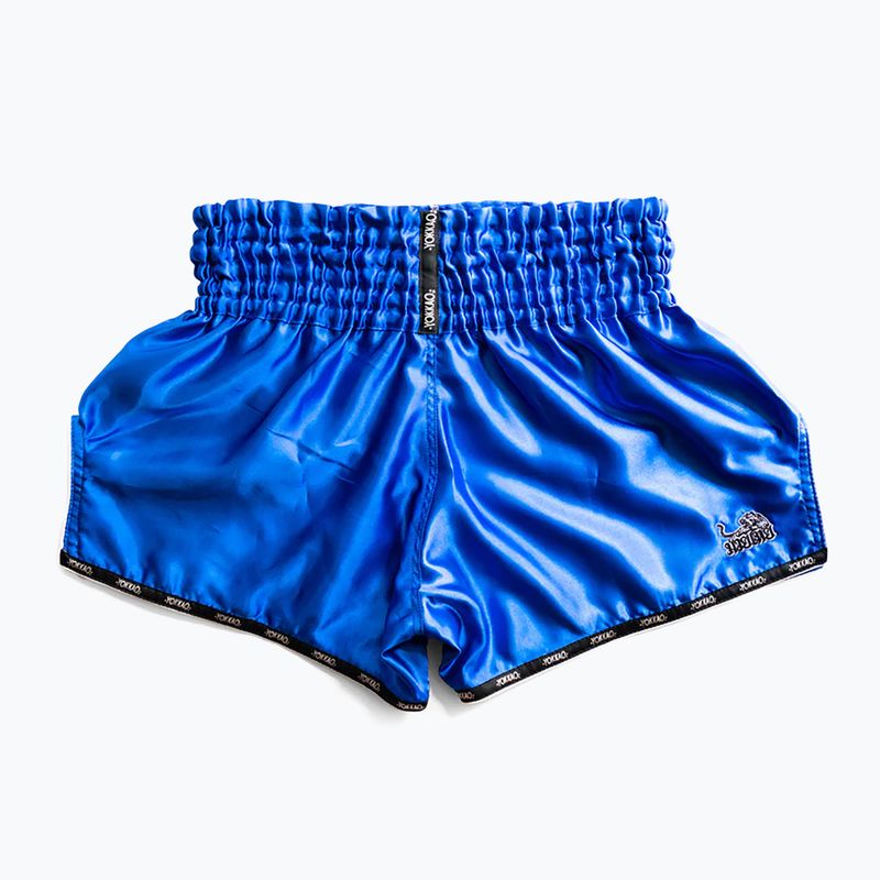 Pantaloni scurți de antrenament pentru bărbați YOKKAO Institution CarbonFit blue 2