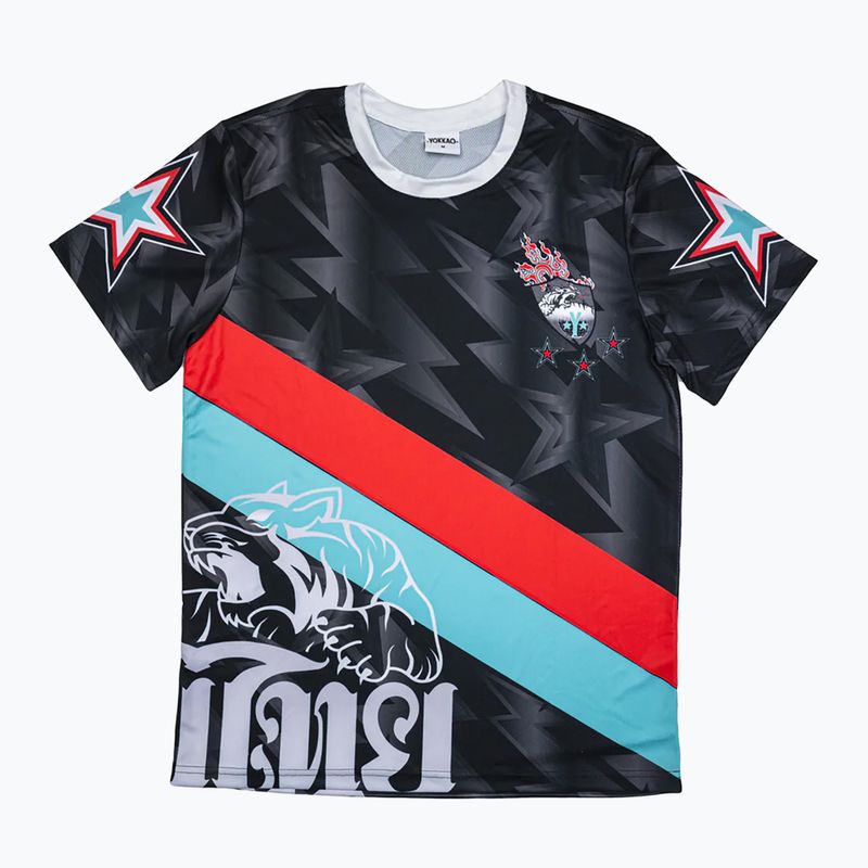YOKKAO 90'S Workout T-shirt negru WTYS-NY-98