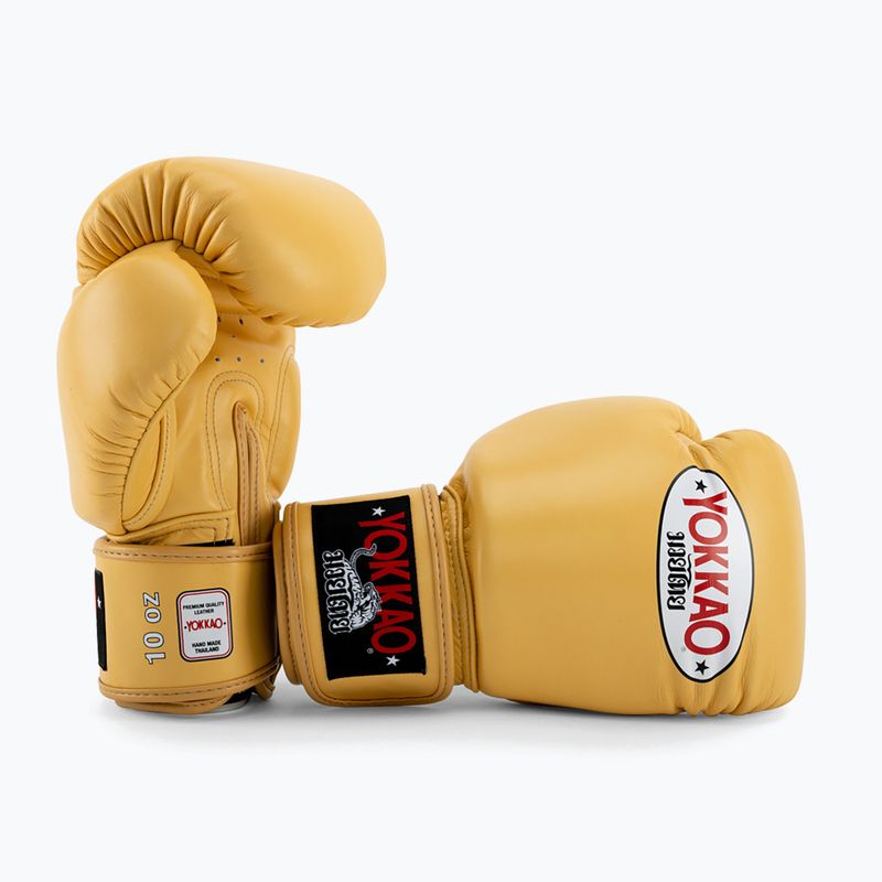 Mănuși de box pentru bărbați YOKKAO Matrix mango 2