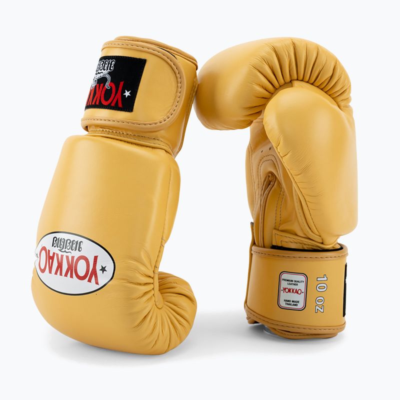 Mănuși de box pentru bărbați YOKKAO Matrix mango 3
