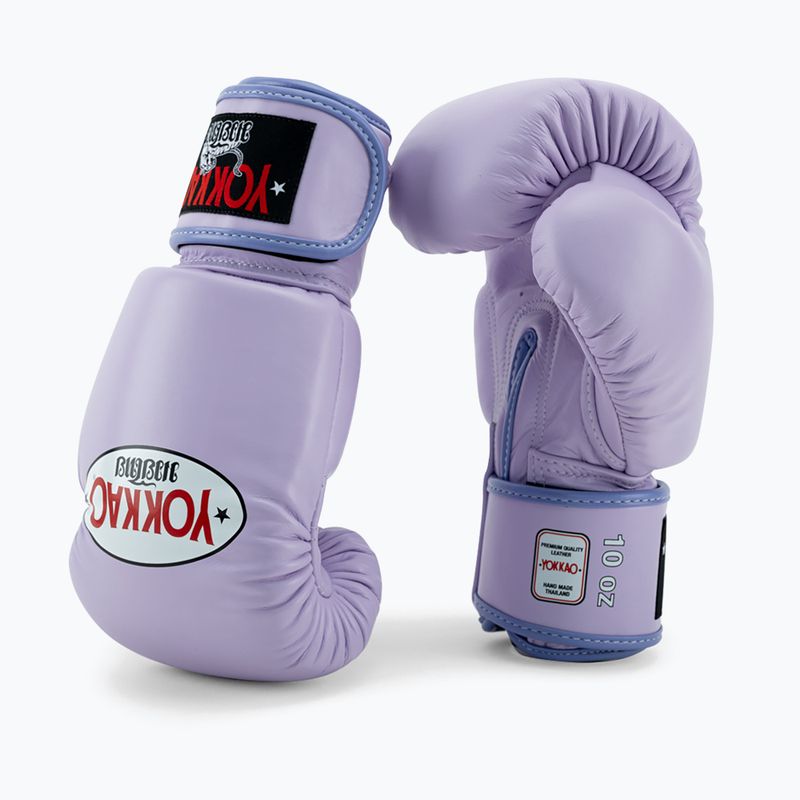 Mănuși de box pentru bărbați YOKKAO Matrix orchid bloom 3