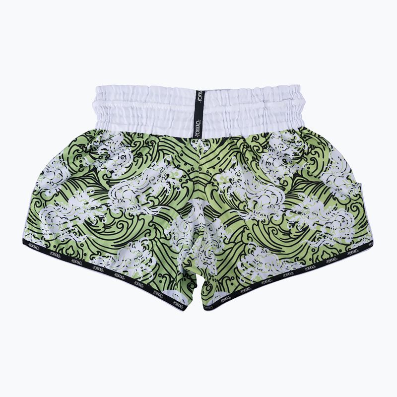 YOKKAO Pantaloni scurți MMA Hawaiian verde TYBS-136-20 2
