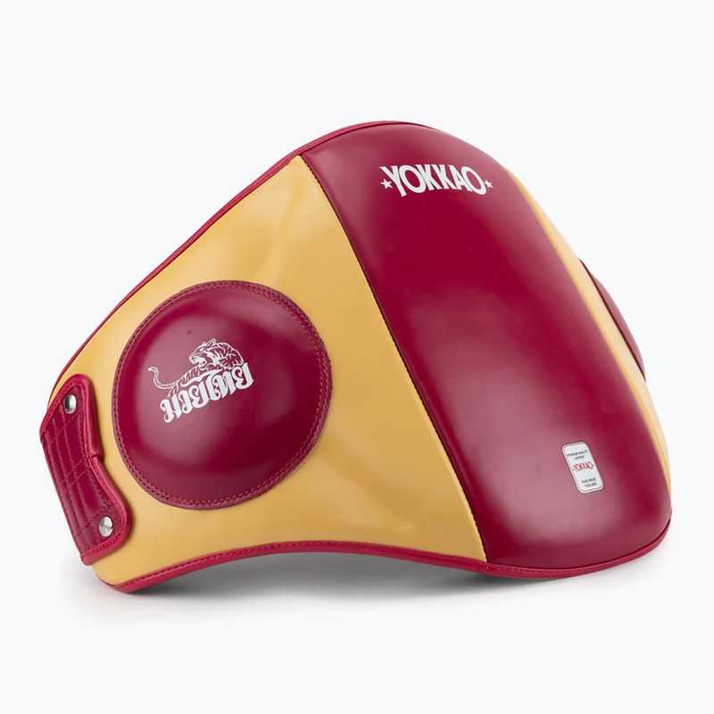 YOKKAO centura de antrenament de impact roșu/galben BYPL-21 3