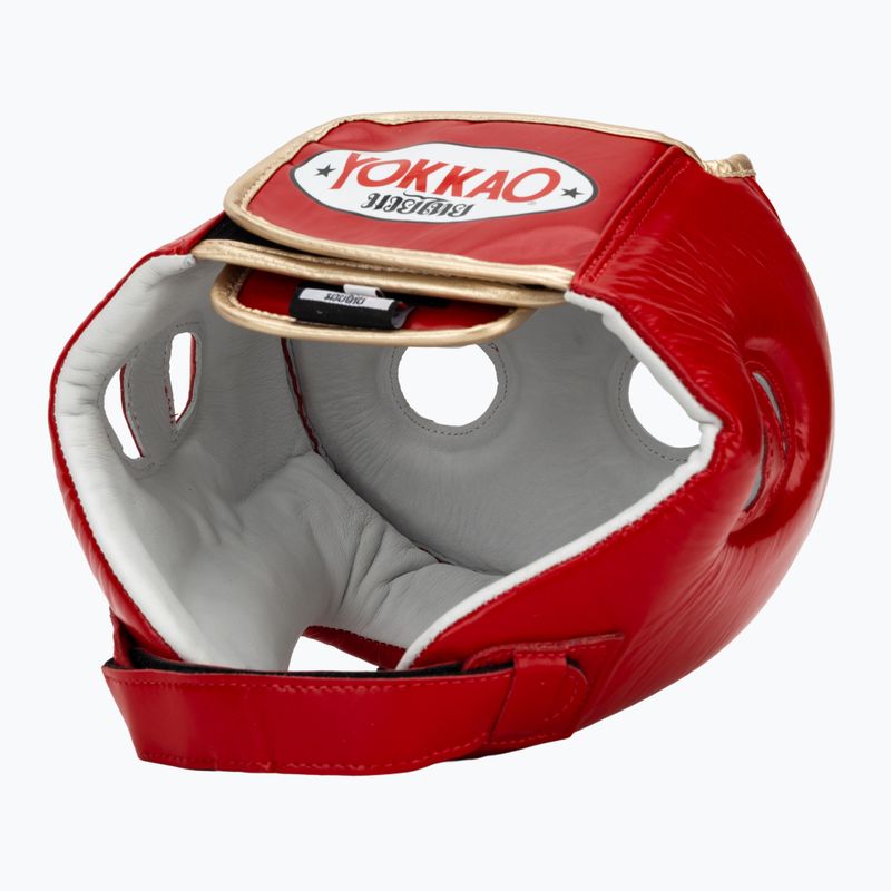 Cască de box YOKKAO Competition red 6