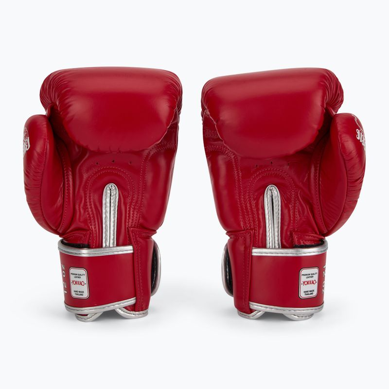 Mănuși de box pentru bărbați YOKKAO Stadium red 3