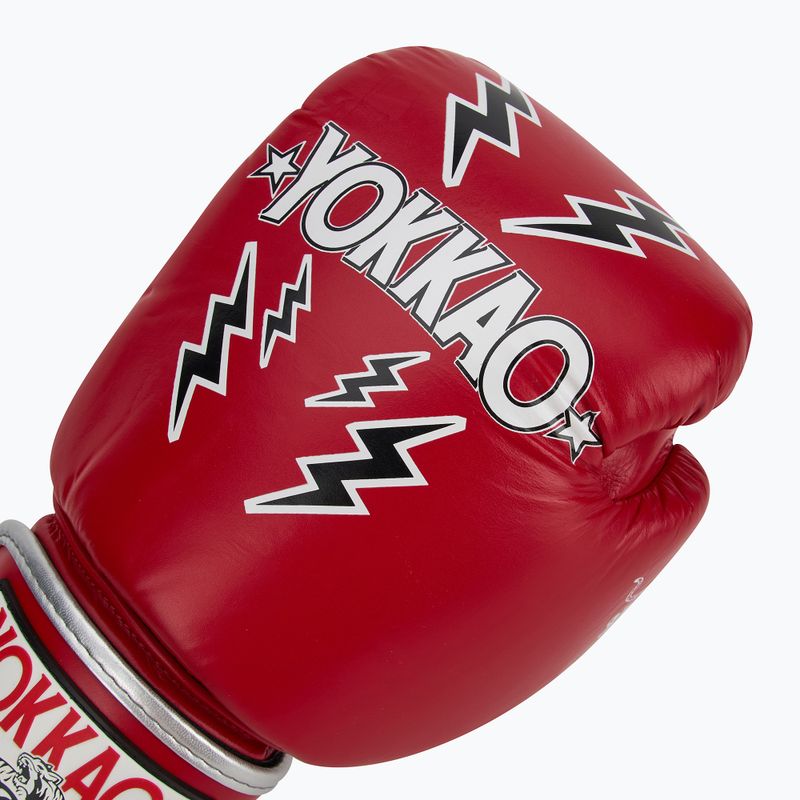 Mănuși de box pentru bărbați YOKKAO Stadium red 5