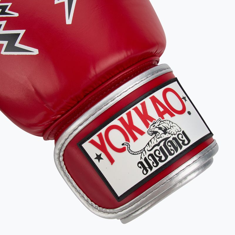 Mănuși de box pentru bărbați YOKKAO Stadium red 6