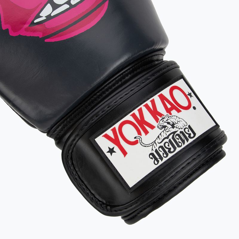 Mănuși de box pentru bărbați YOKKAO Primate black 6