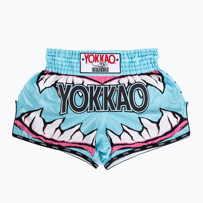 Pantaloni scurți de antrenament pentru bărbați YOKKAO Sharknado CarbonFit island