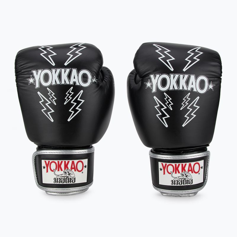 Mănuși de box pentru bărbați YOKKAO Stadium black