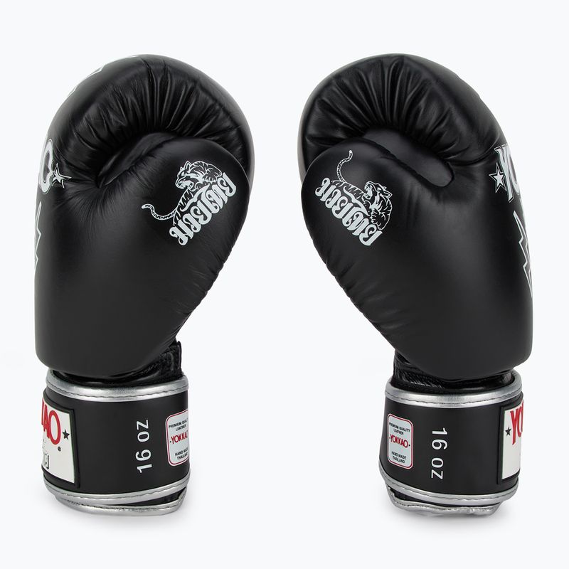 Mănuși de box pentru bărbați YOKKAO Stadium black 3