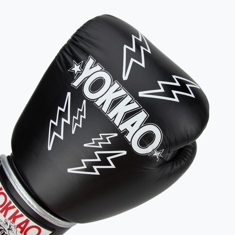 Mănuși de box pentru bărbați YOKKAO Stadium black 4