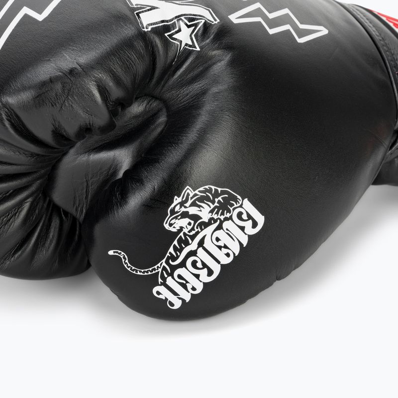 Mănuși de box pentru bărbați YOKKAO Stadium Lace Up black 7