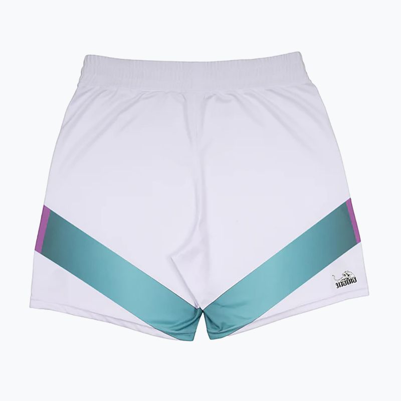 Pantaloni scurți de antrenament pentru bărbați YOKKAO Vert Workout white 2