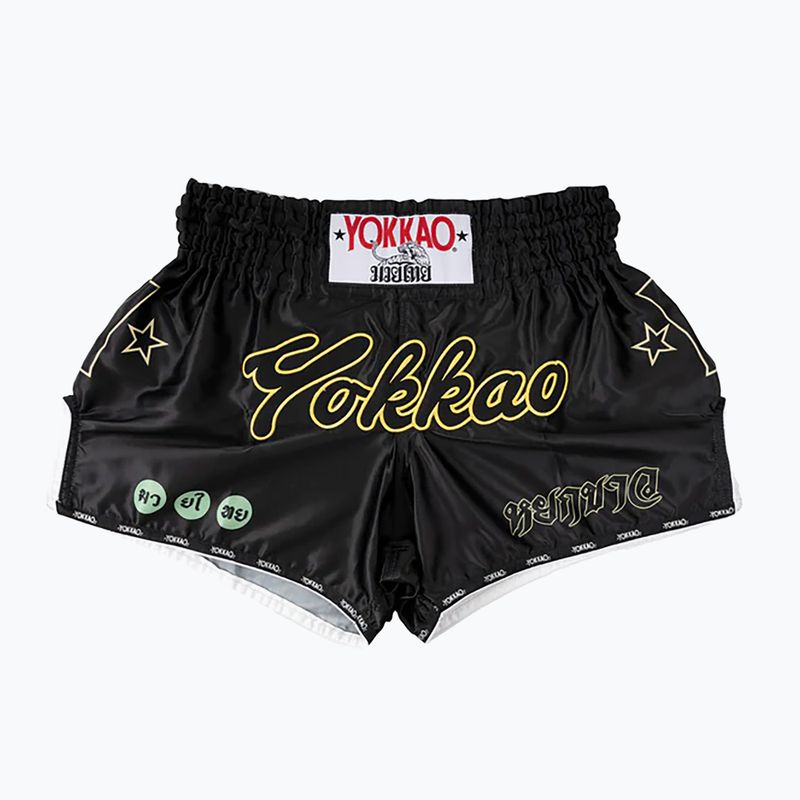 Pantaloni scurți de antrenament pentru bărbație YOKKAO Wax CarbonFit black