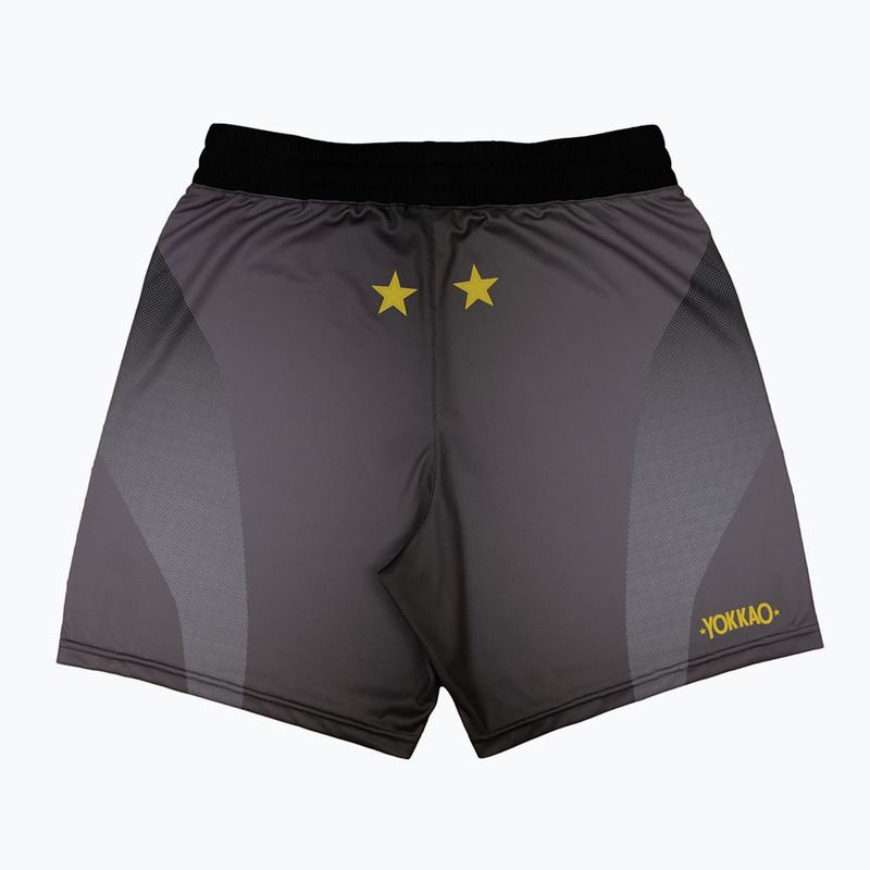 Pantaloni scurți de antrenament YOKKAO Night Training Tee black 2