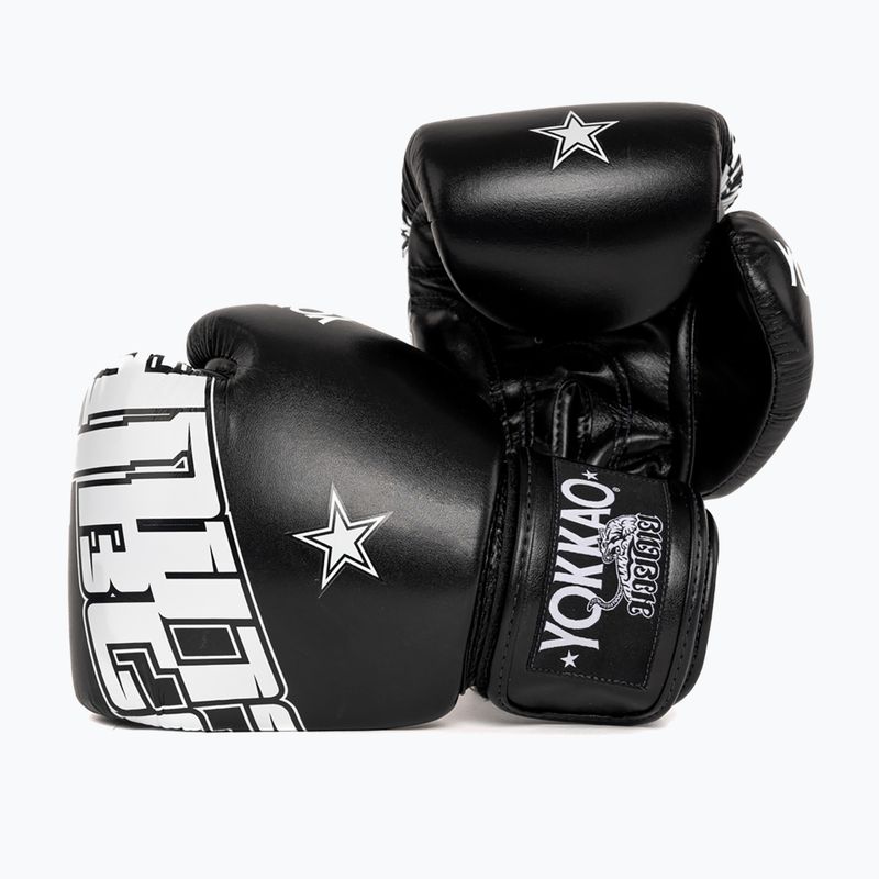 Mănuși de box YOKKAO Lettering Boxing black