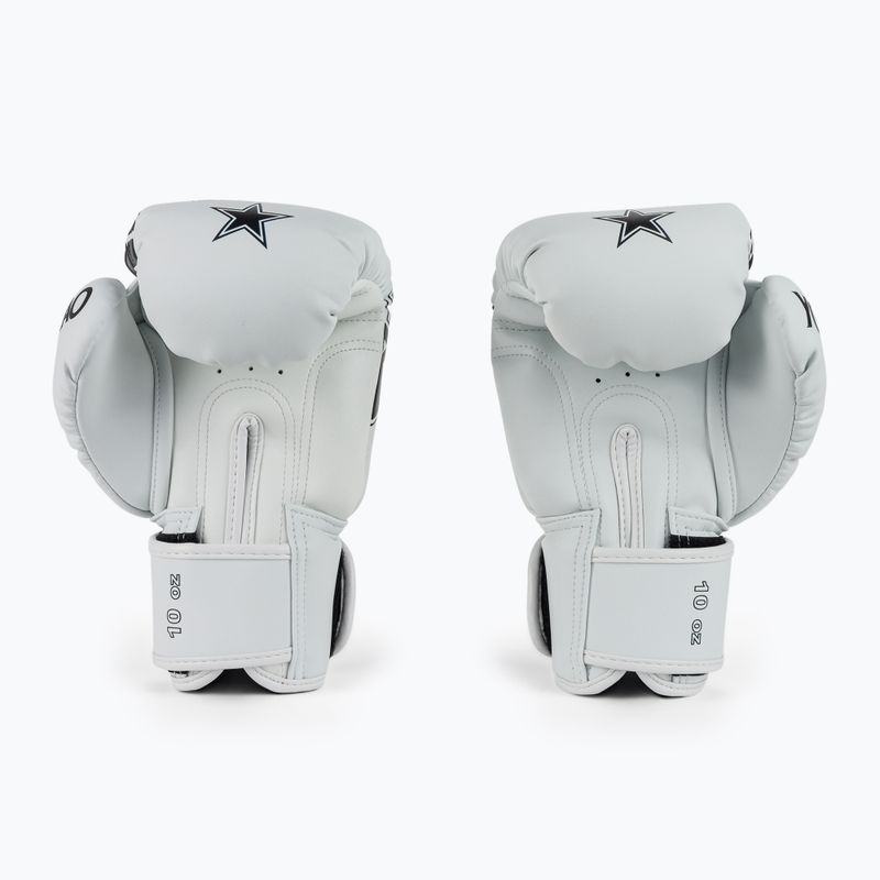 Mănuși de box YOKKAO Lettering Boxing white 3