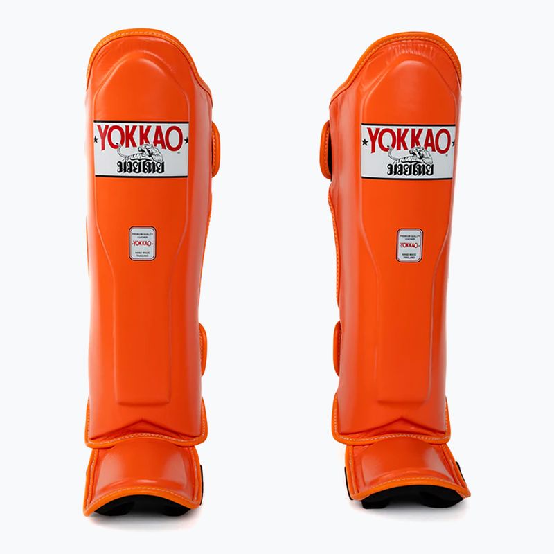 Apărători de tibie YOKKAO Matrix orange ibis