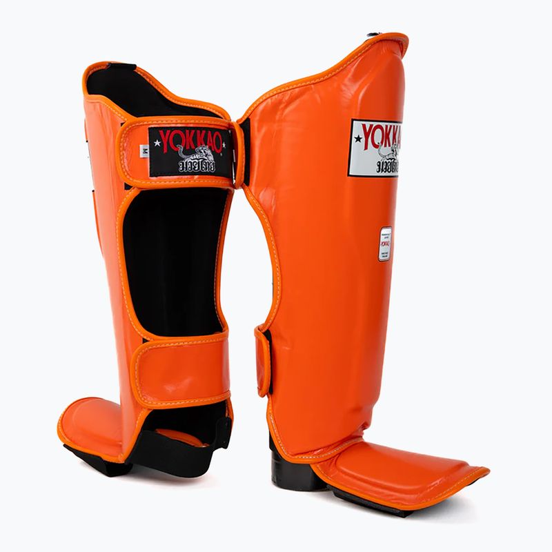 Apărători de tibie YOKKAO Matrix orange ibis 3
