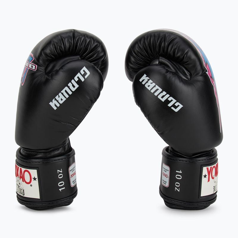Mănuși de box pentru bărbați YOKKAO East Club black 4