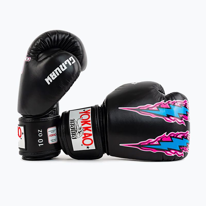 Mănuși de box pentru bărbați YOKKAO East Club black 9