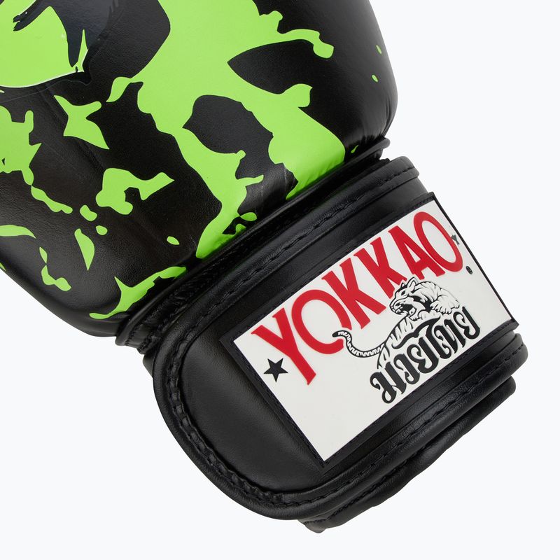 Mănuși de box pentru bărbați YOKKAO Angry Bull black 6