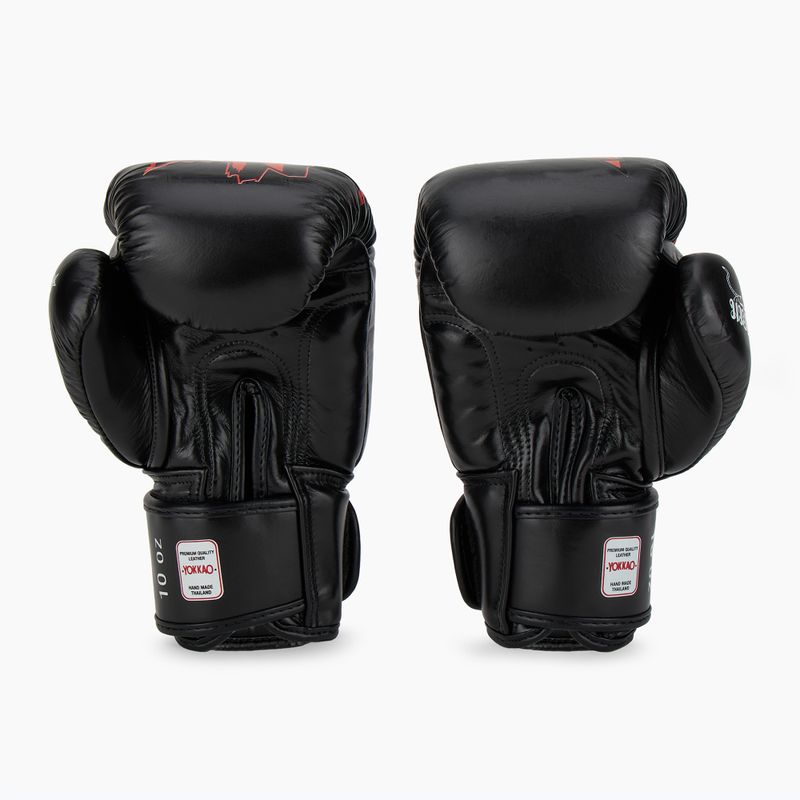 Mănuși de box pentru bărbați YOKKAO Fighter KO black 3