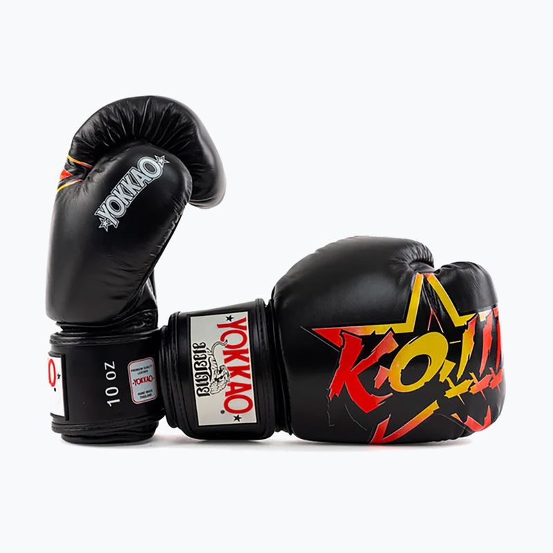 Mănuși de box pentru bărbați YOKKAO Fighter KO black 8