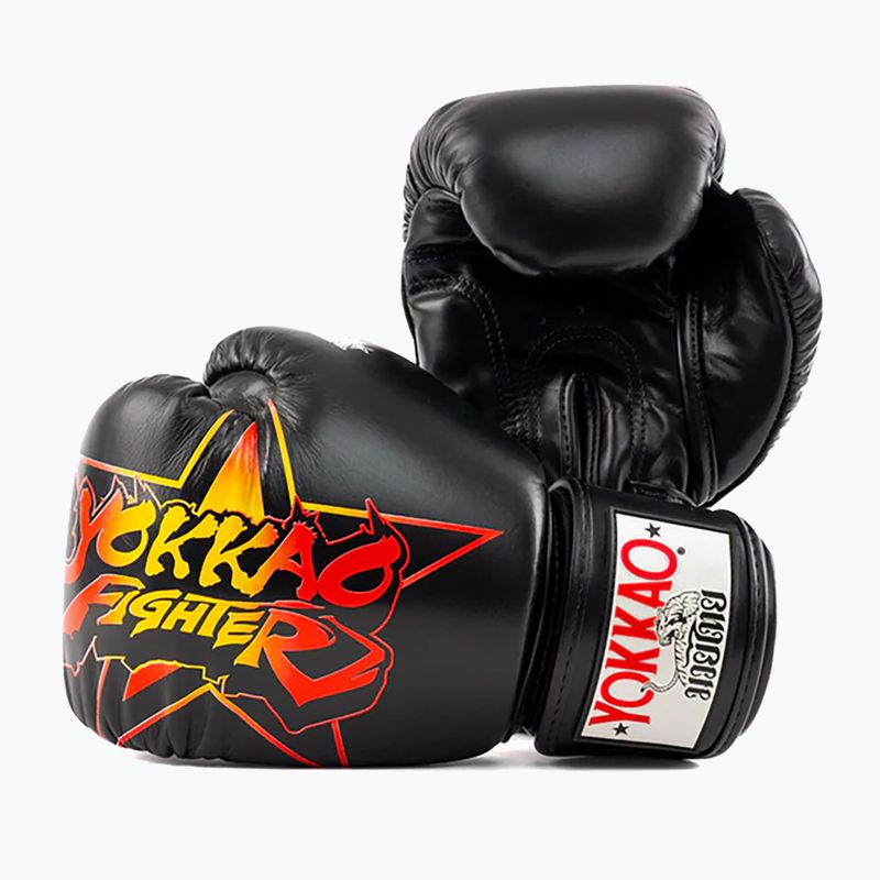 Mănuși de box pentru bărbați YOKKAO Fighter KO black 9