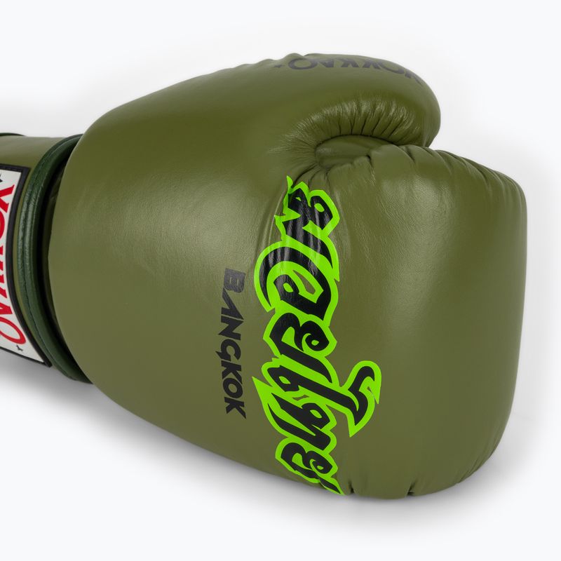Mănuși de box YOKKAO Late Show Boxing olive 5