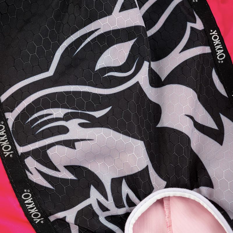 Pantaloni scurți de antrenament pentru bărbați YOKKAO Original Muay Thai magenta 6