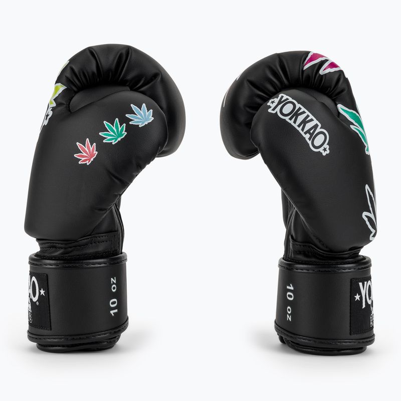 Mănuși de box YOKKAO Khalifa Kush Boxing black 4