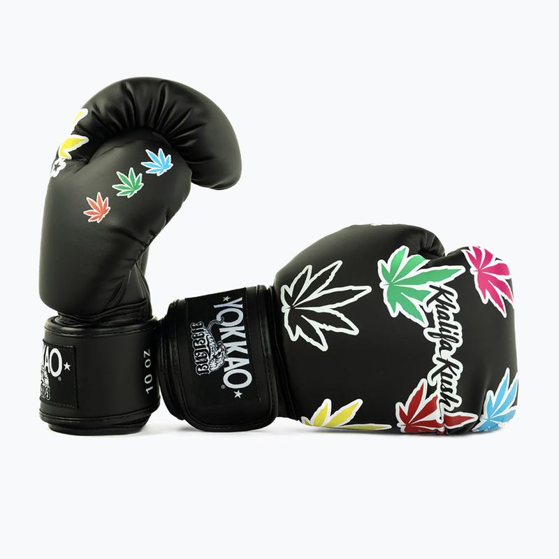 Mănuși de box YOKKAO Khalifa Kush Boxing black 4