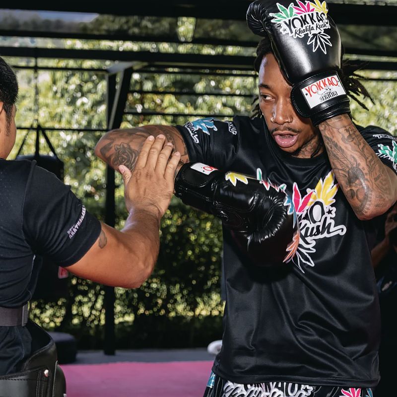 Mănuși de box YOKKAO Khalifa Kush Boxing black 8