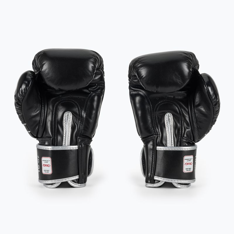 Mănuși de box YOKKAO Original Boxing Gloves absolute black 3