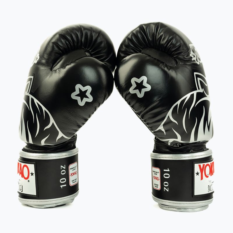 Mănuși de box YOKKAO Original Boxing Gloves absolute black 3