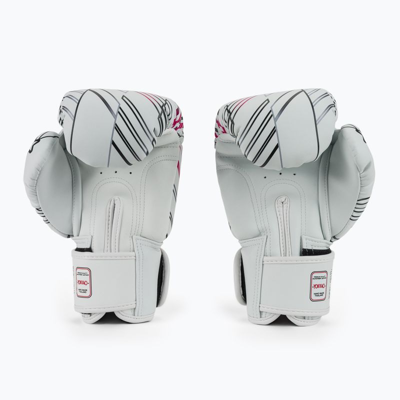 Mănuși de box YOKKAO Power Boxing white 3