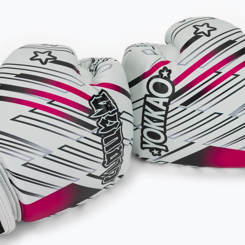 Mănuși de box YOKKAO Power Boxing white 7