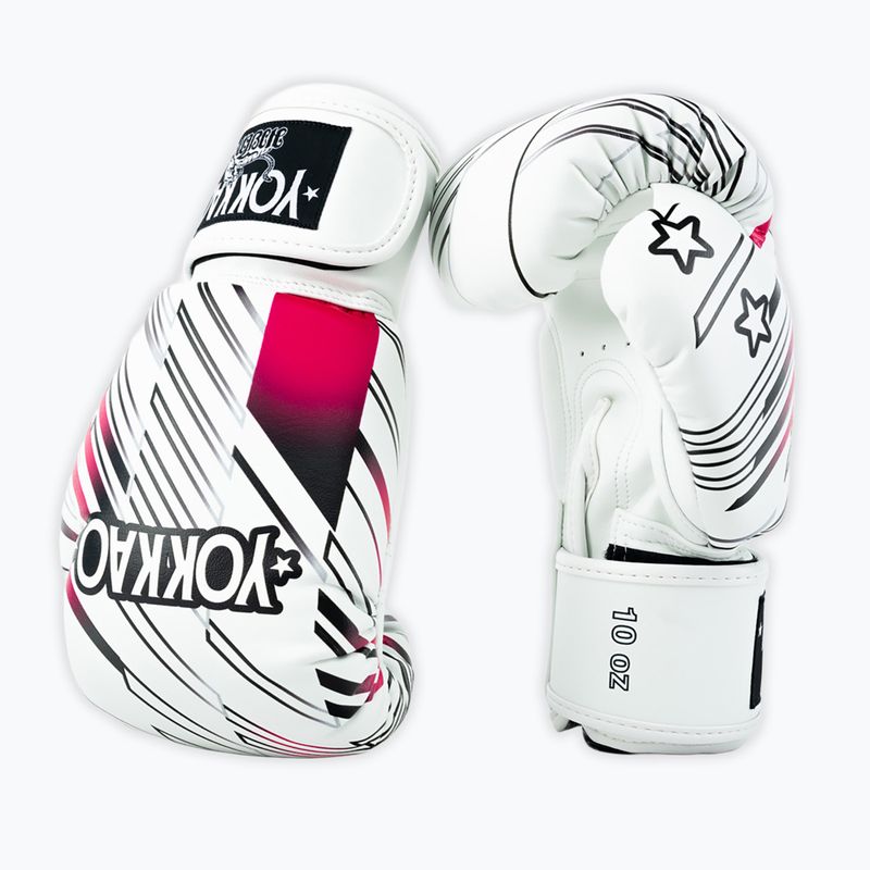 Mănuși de box YOKKAO Power Boxing white