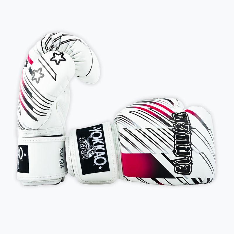 Mănuși de box YOKKAO Power Boxing white 2