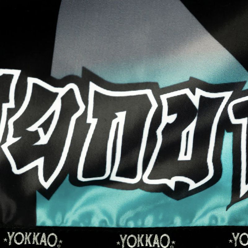 Pantaloni scurți de antrenament pentru bărbați YOKKAO Power Muay Thai black 3