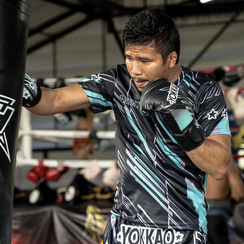 Tricou de antrenament bărbați YOKKAO Power Workout black 3