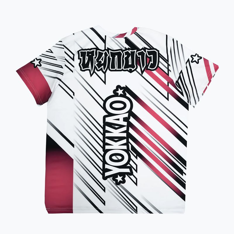 Tricou de antrenament bărbați YOKKAO Power Workout white 2