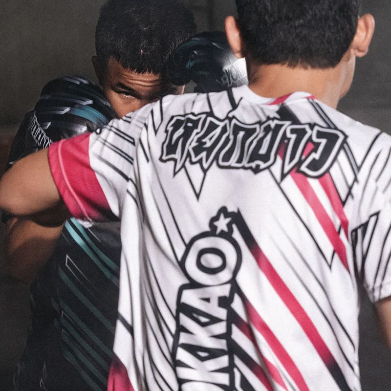 Tricou de antrenament bărbați YOKKAO Power Workout white 4