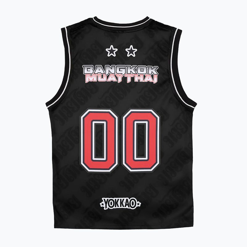 Tricou de antrenament bărbați YOKKAO Basket Bridge Tank Top black 2