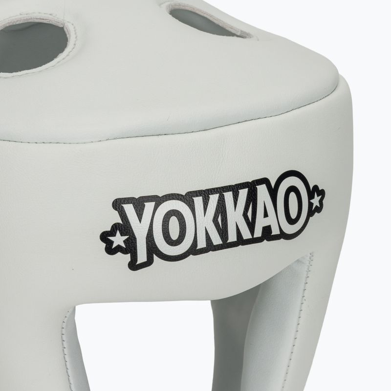 Cască de box YOKKAO Competition white 4
